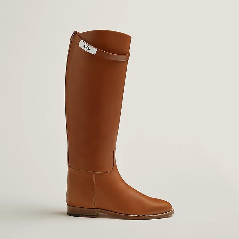 Giày Hermes Jumping Boot Nữ Nâu